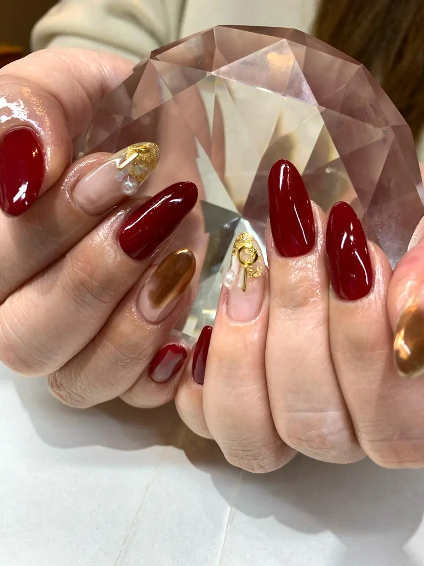 ネイル ハンドネイル glow_ nailのネイルデザイン