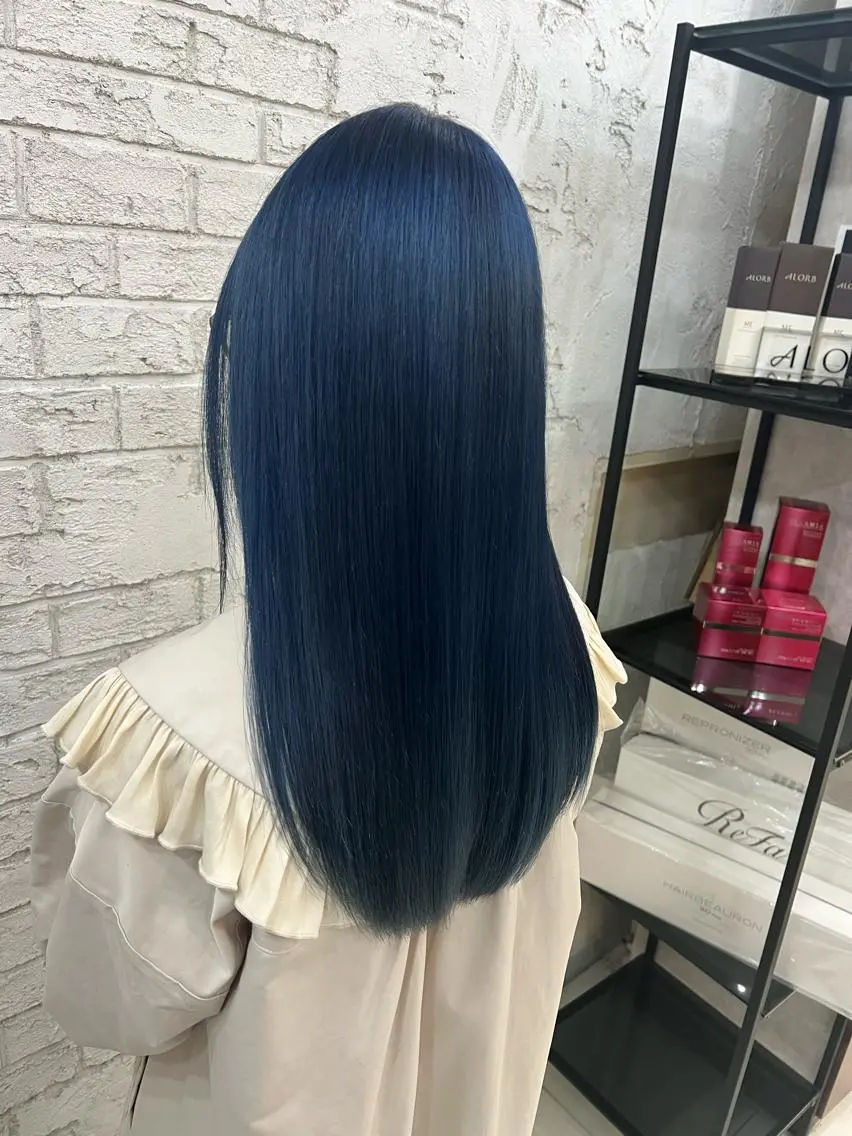 ロング カラー ヘアカラー エクステ＆艶カラー 🎀YURINA🎀のヘアスタイル