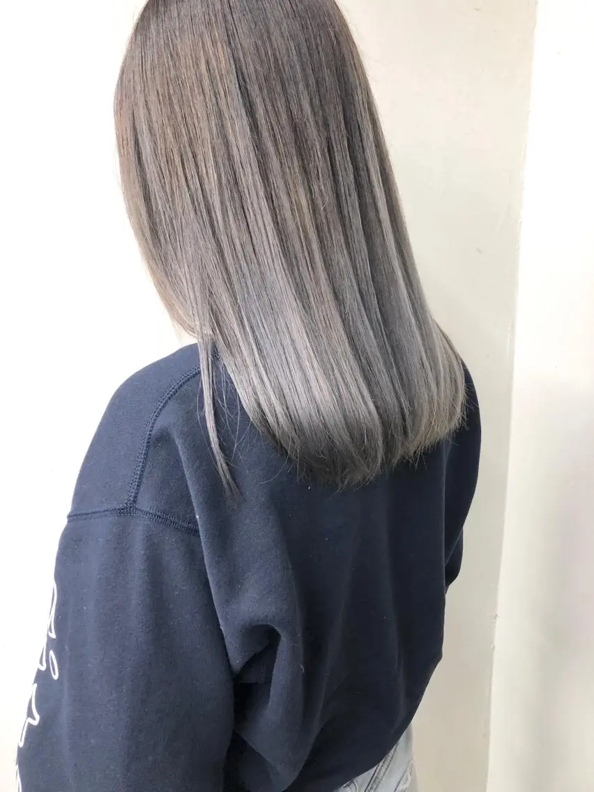 ミディアム ヘアカラー トリートメント 小澤大輔 YOLO hairのヘアスタイル