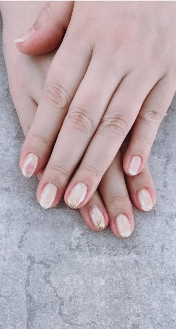 ネイル クリアネイル ミラーネイル FASTNAIL PLUS 新宿店のネイルデザイン