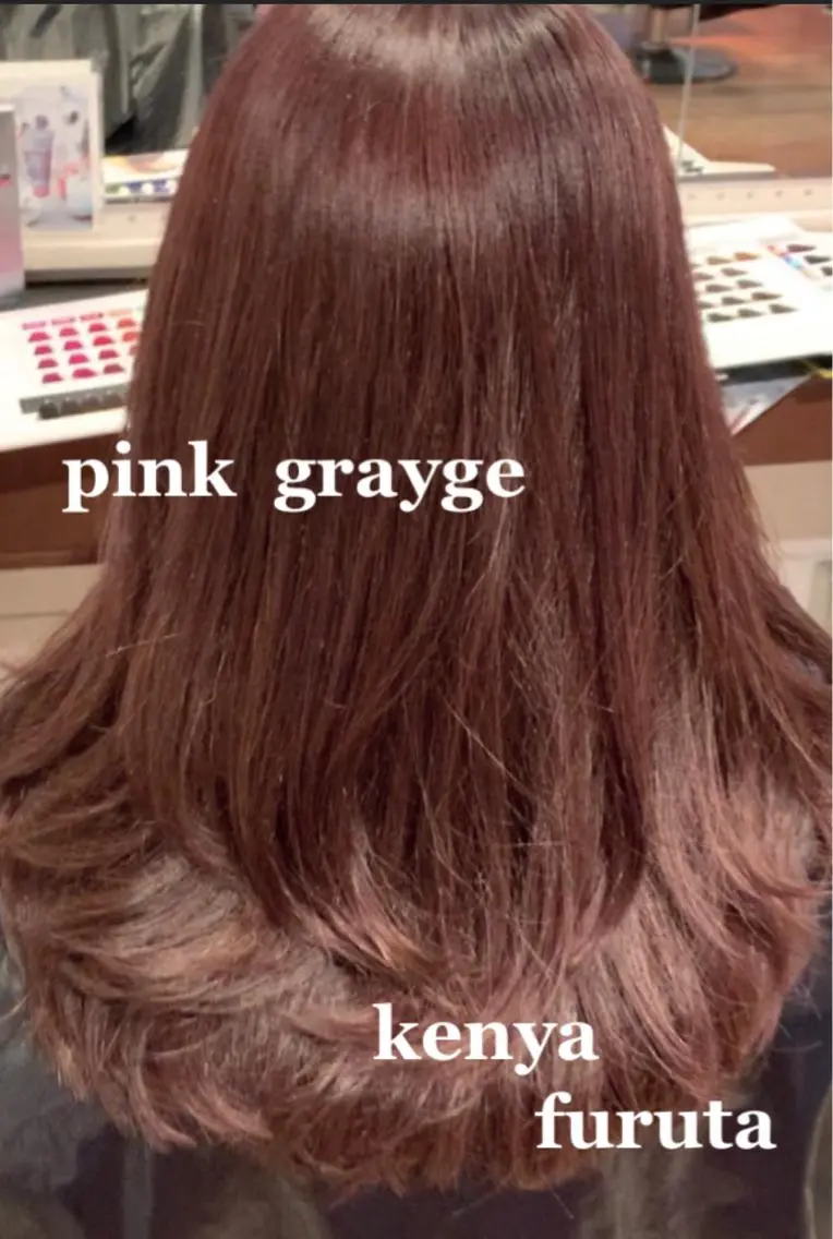 ロング 古田 賢哉のヘアスタイル