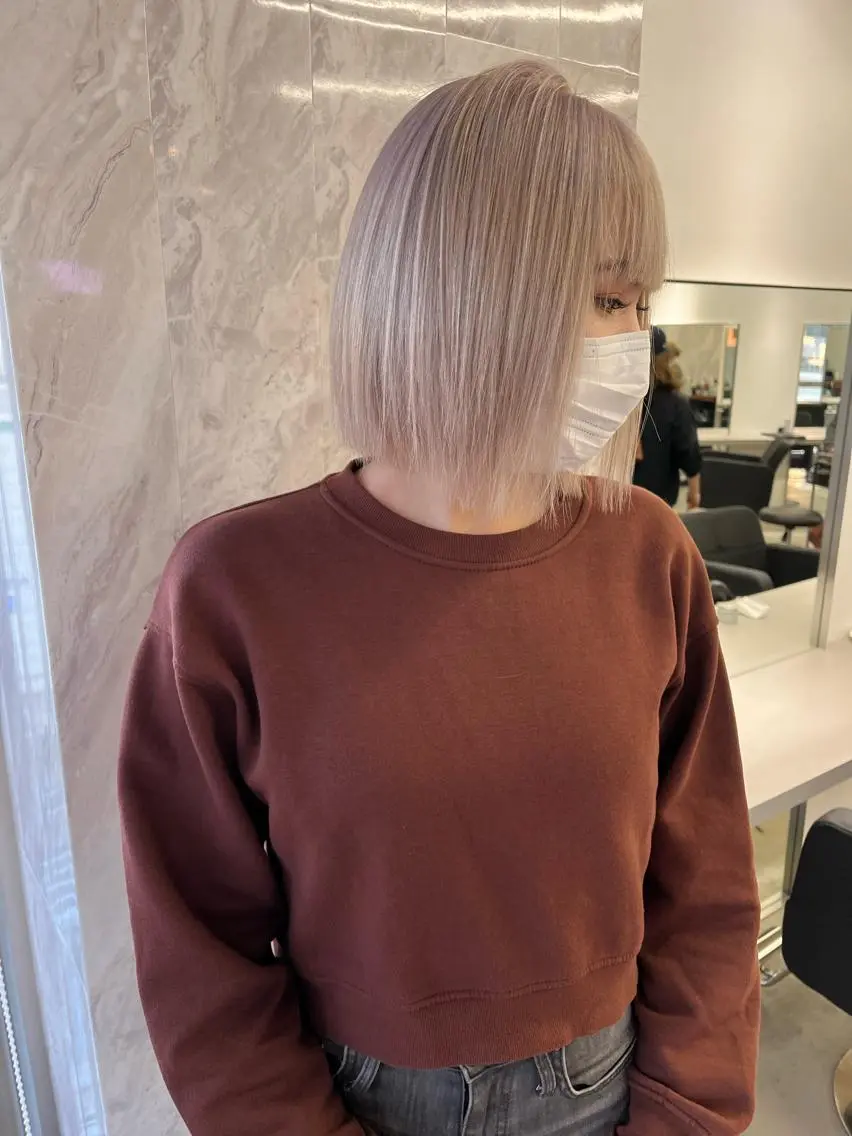ショート カラー ヘアカラー トリートメント 【代表】 辻龍樹のヘアスタイル