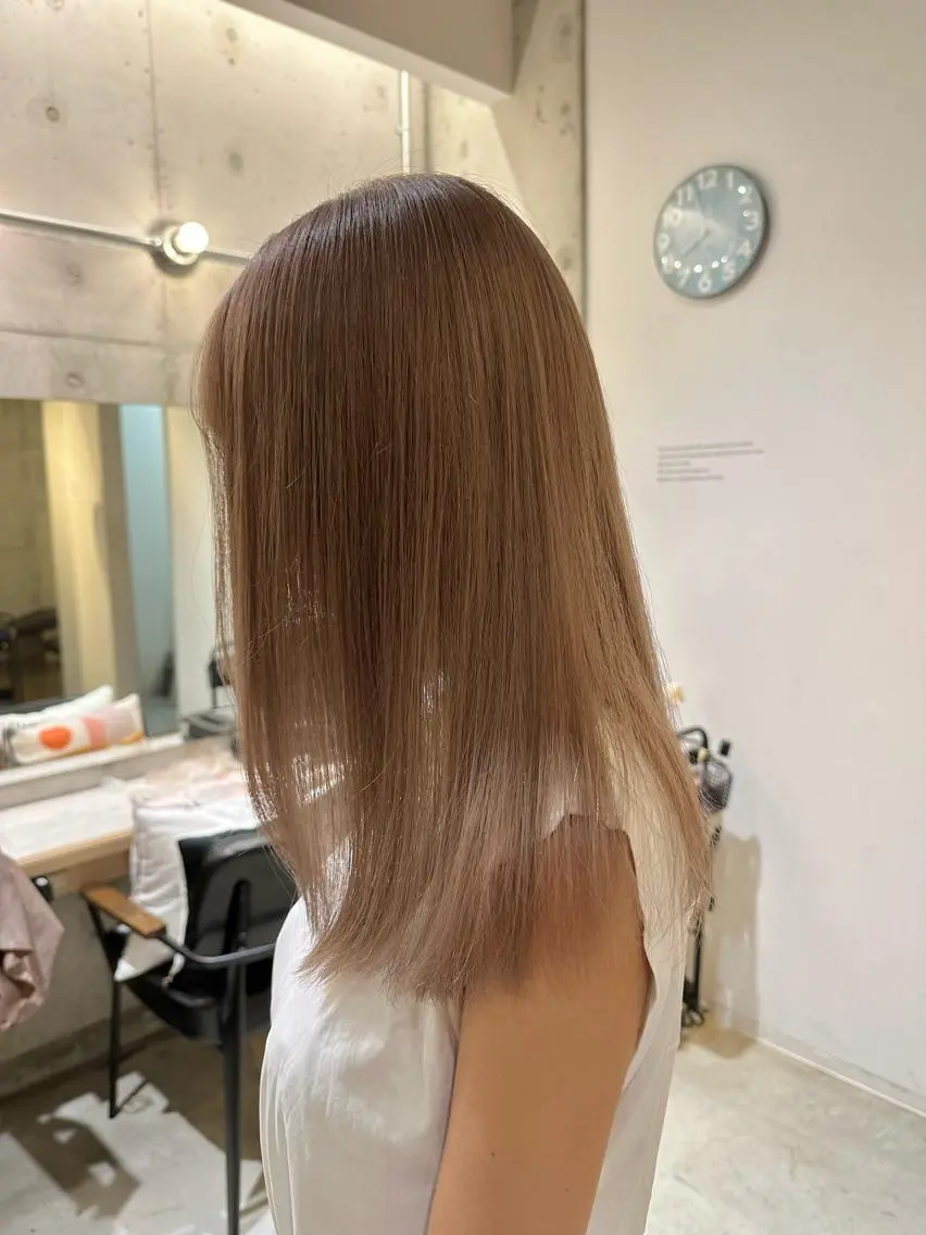 カラー ✂︎ 艶カラー /透明感カラーのヘアスタイル