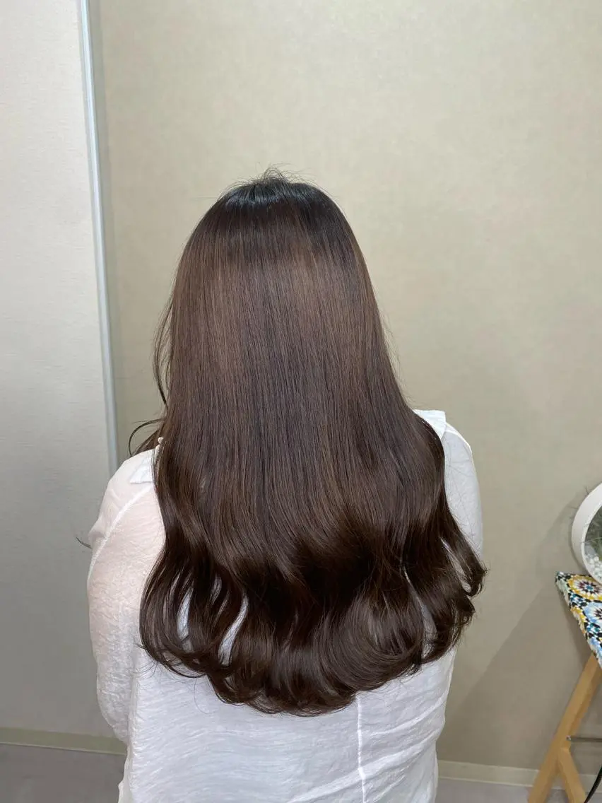 ロング トリートメント 大久保 愛のヘアスタイル
