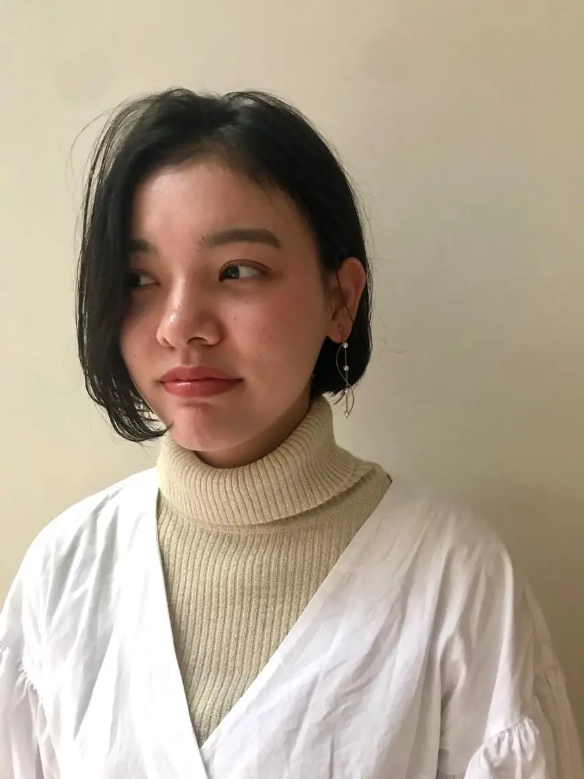 ショート ショートボブ ボブ ショートヘア 🍃YURI 🍃のヘアスタイル