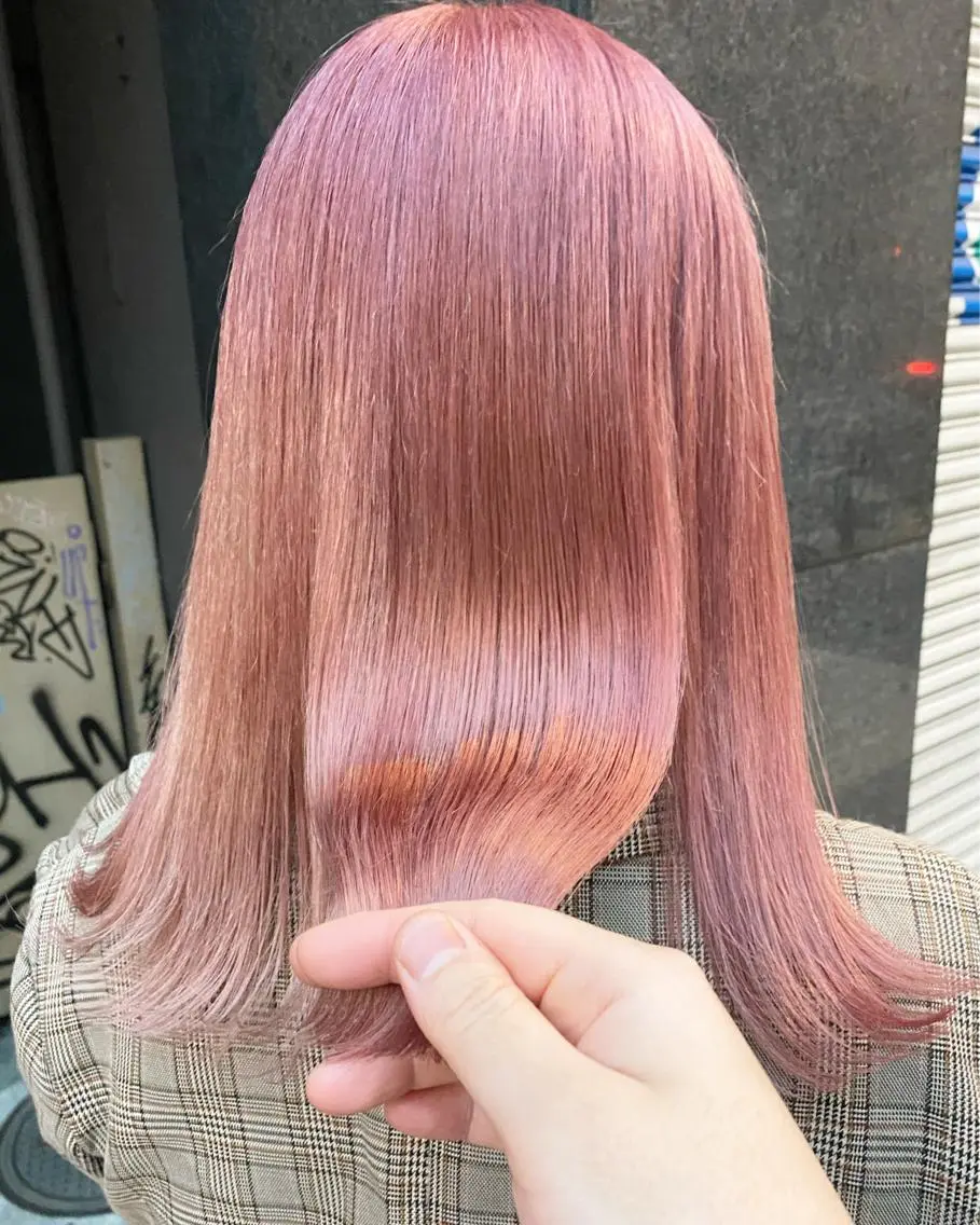 セミロング カラー 🧡色落ちまで2度 楽しめる🧡ヨシキのヘアスタイル