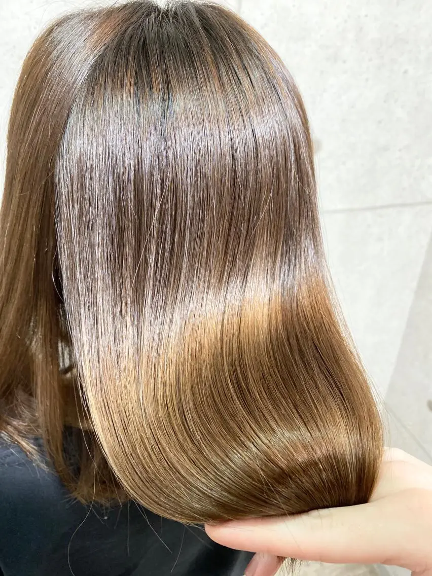 ロング カラー パーマ ヘアアレンジ 髪質改善 トリートメント 酸熱トリートメント 👑指名率No.1 👑坂口飛翔のヘアスタイル