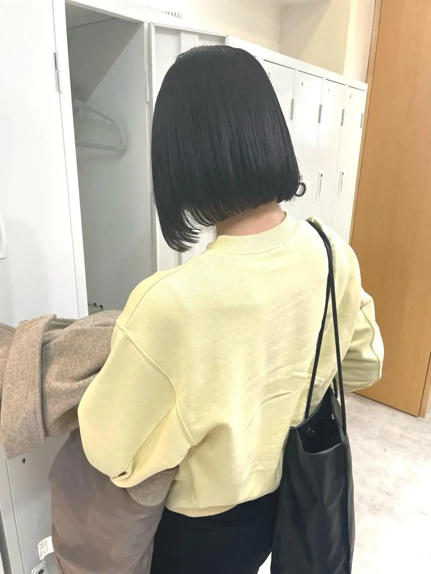 ショート ボブ 田中大星 /ボブ 縮毛矯正のヘアスタイル