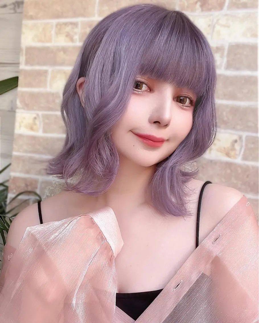 ミディアム カラー ブリーチ ケアブリーチ 北沢 隆のヘアスタイル
