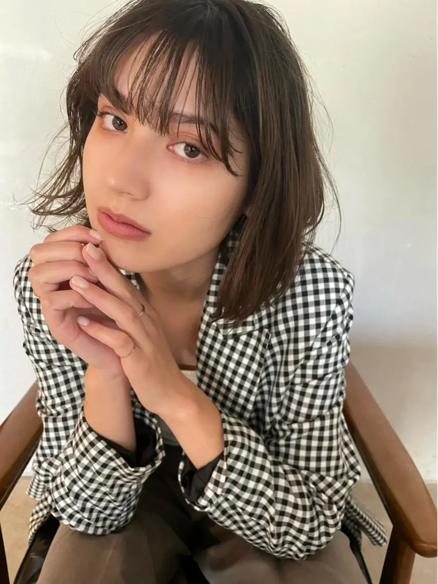 ショート minatsu 東京の技術を京都でのヘアスタイル