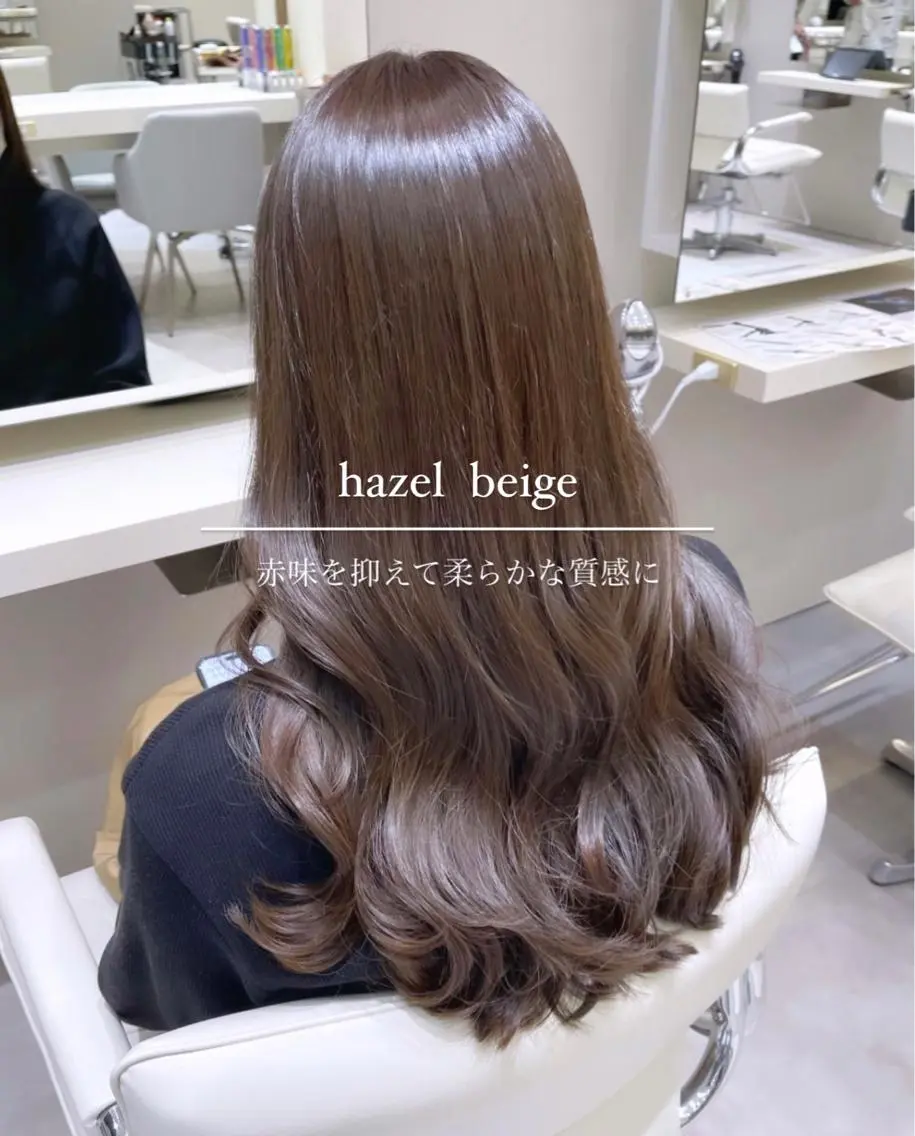 ロング カラー カット ヘアカラー トリートメント k-two top stylist 林原のヘアスタイル