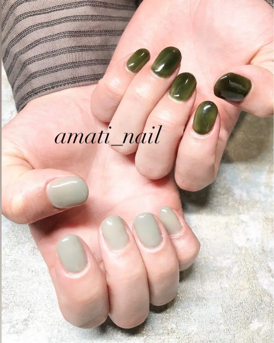 ネイル ワンカラーネイル ハンドネイル amati_nail TAKAKOのネイルデザイン