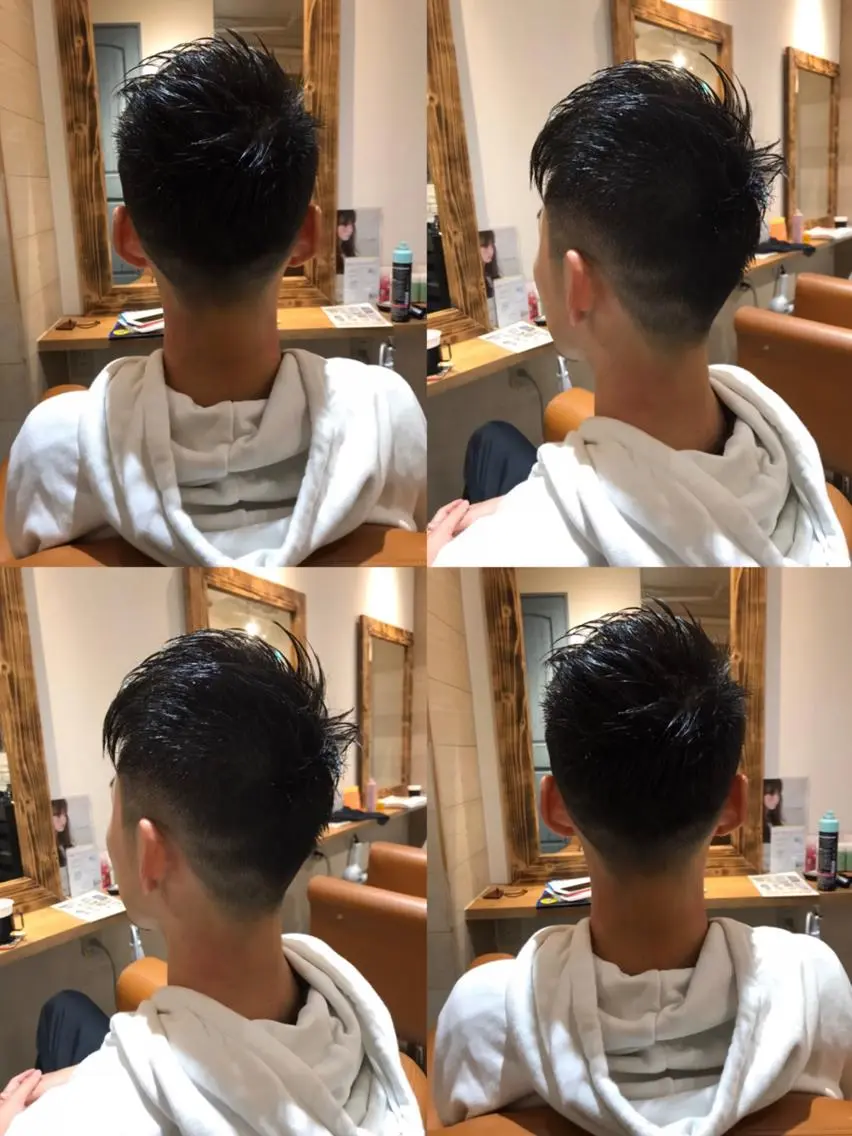ショート 🔥メンズパーマ 特化 渡辺一翔のヘアスタイル