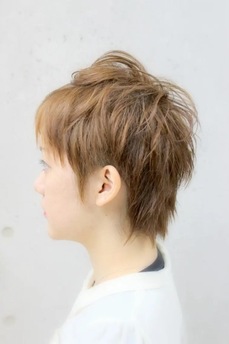 ショート カラー ベリーショート ショートヘア 村上 貴徳のヘアスタイル