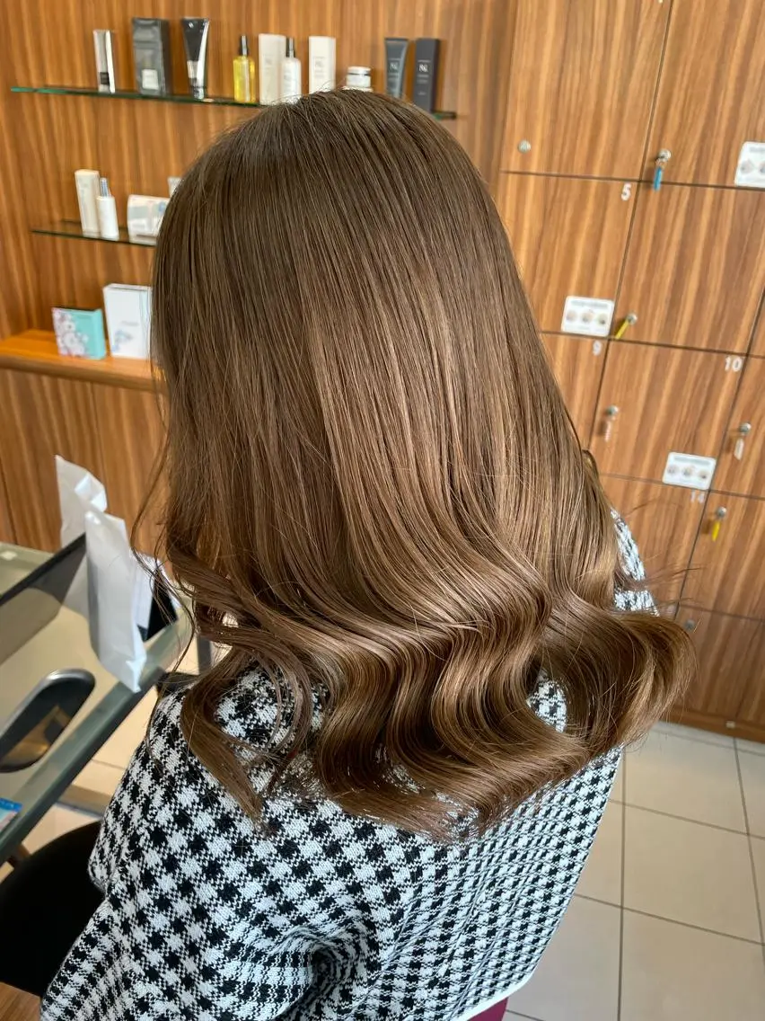 カラー ブラウンカラー ☪︎⋆ hair & eye yuka˚✩のマツエク・マツパデザイン