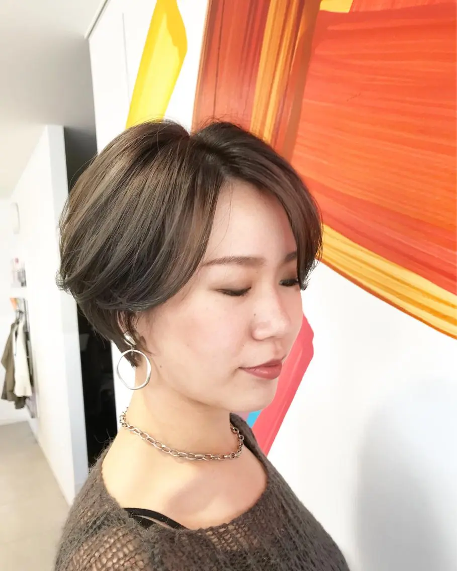 ショート 露崎 遼のヘアスタイル