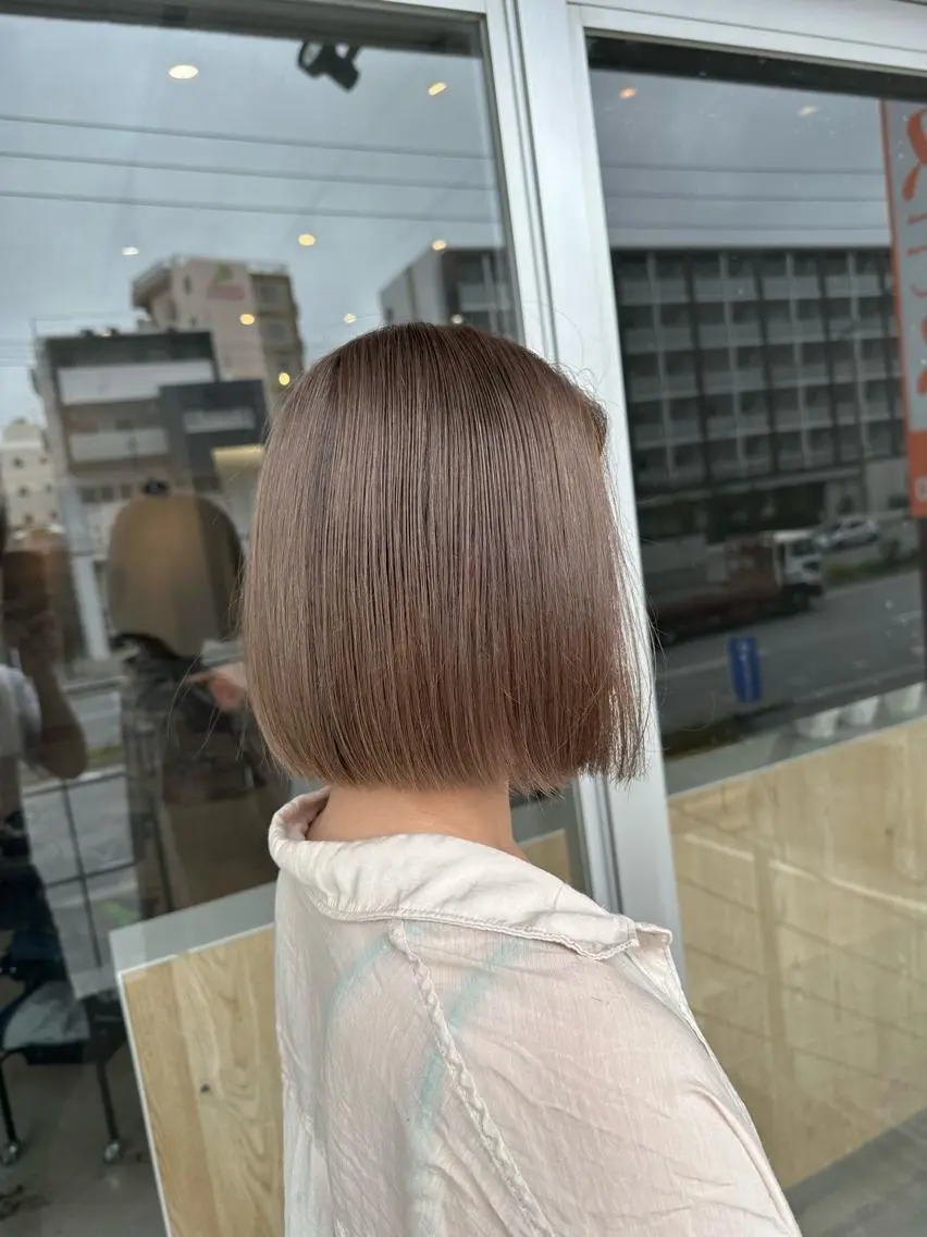 カラー ✂︎ 艶カラー /透明感カラーのヘアスタイル