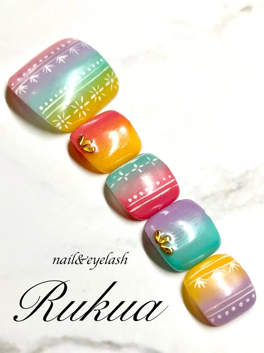 ネイル Rukua Nのマツエク・マツパデザイン