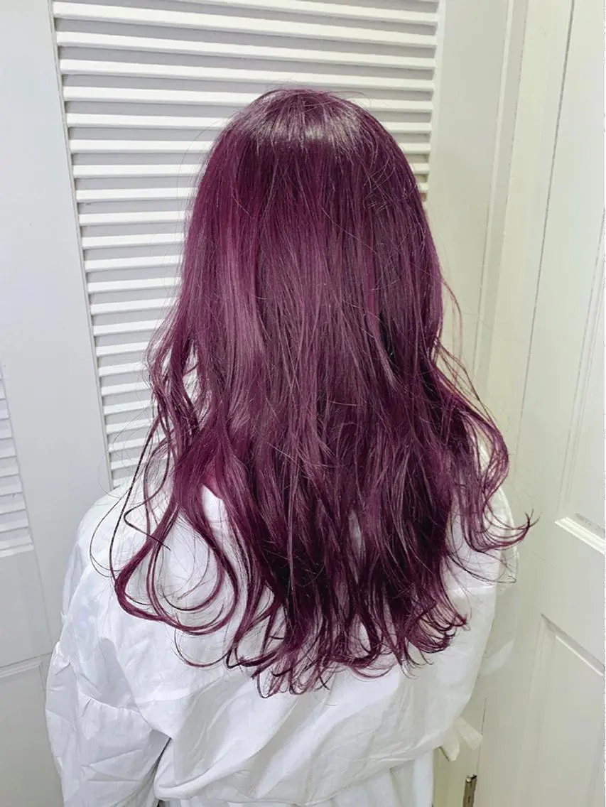 ロング カット ヘアカラー トリートメント 新宿 木下拓哉のヘアスタイル