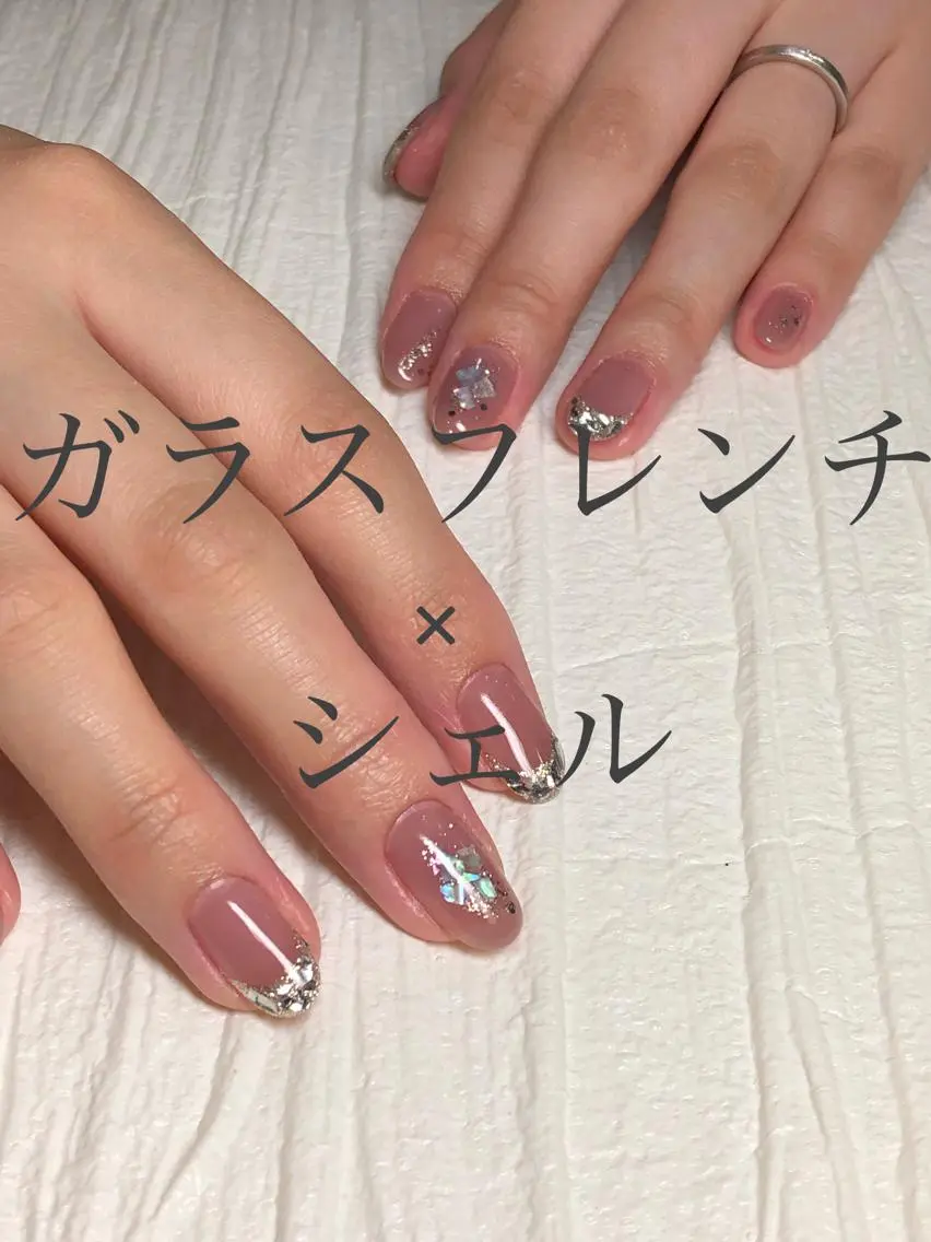 ショート ネイル 🦋Kiyomi. 🦋のネイルデザイン