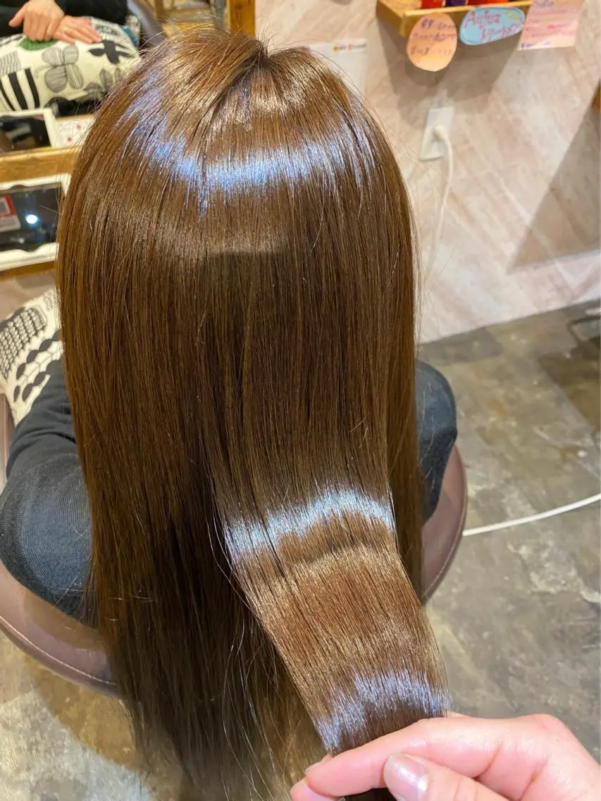 ロング 美髪ヘア 🤍erikaのヘアスタイル
