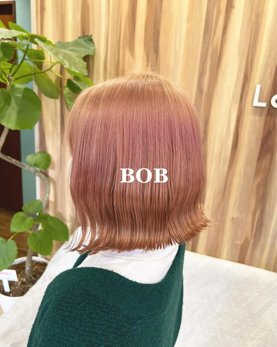 ミディアム ボブ 髪質改善 韓国風ヘア melca. Amiのヘアスタイル