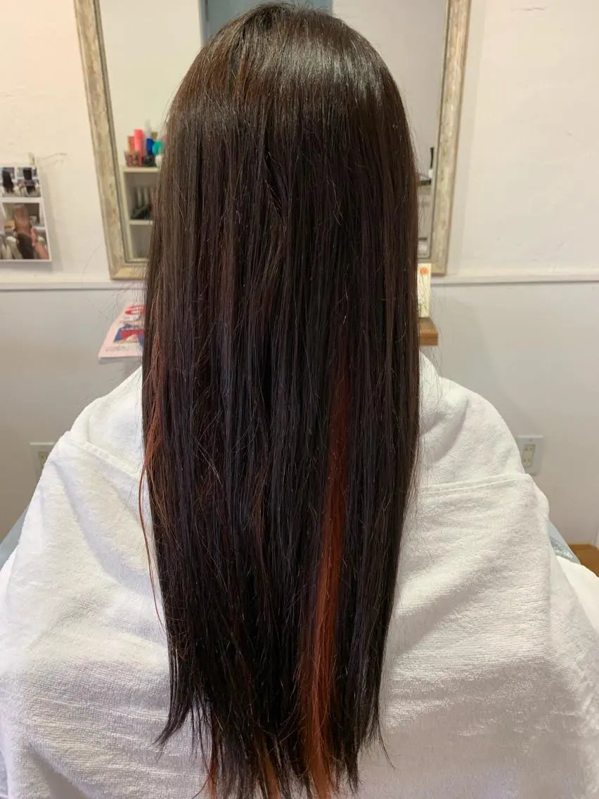 ロング 髪質改善エイジングケ ア専門美容室チアフルのヘアスタイル