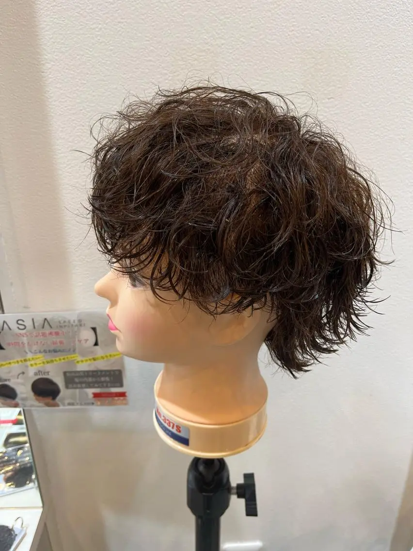 パーマ メンズ メンズパーマ 波巻きパーマ パーマ 田中 大輝のヘアスタイル
