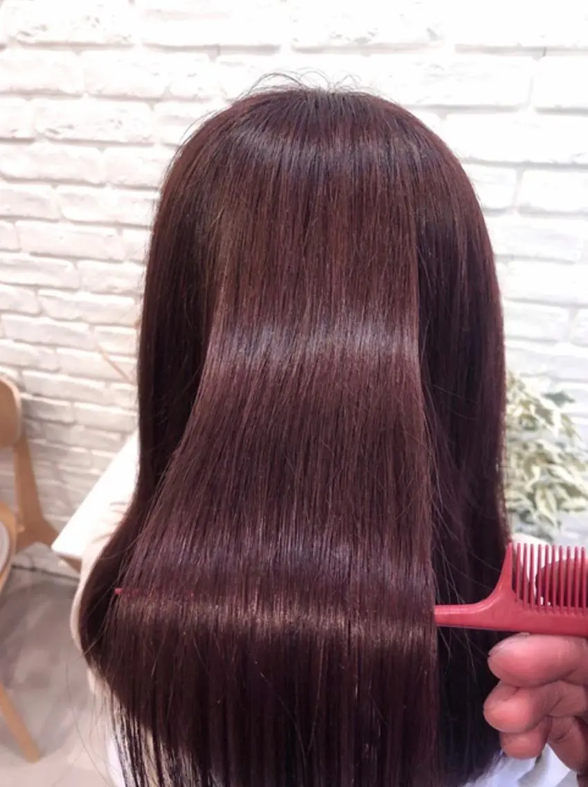 ロング カラー emma 星野のヘアスタイル