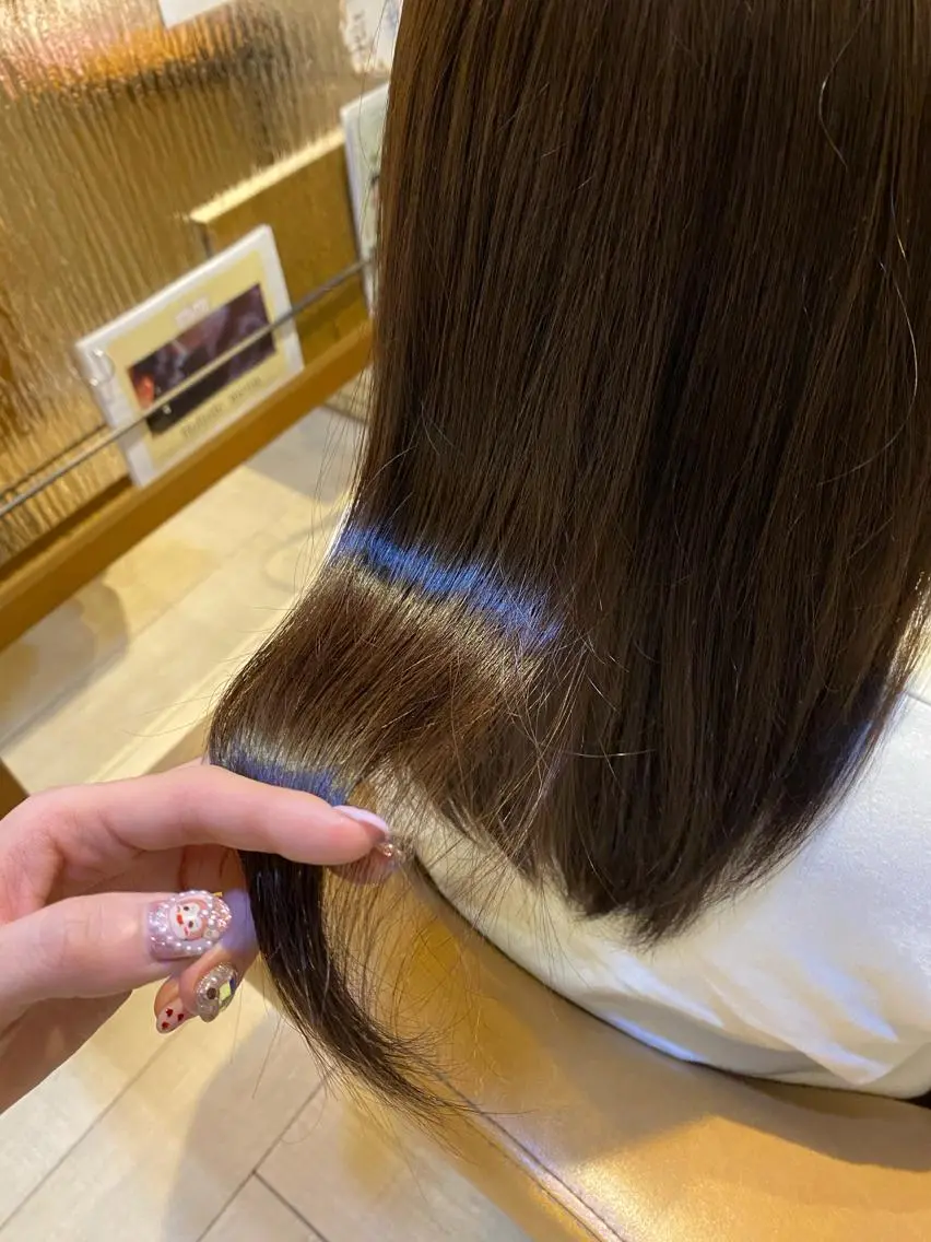 ミディアム カラー 村橋 葵緒のヘアスタイル