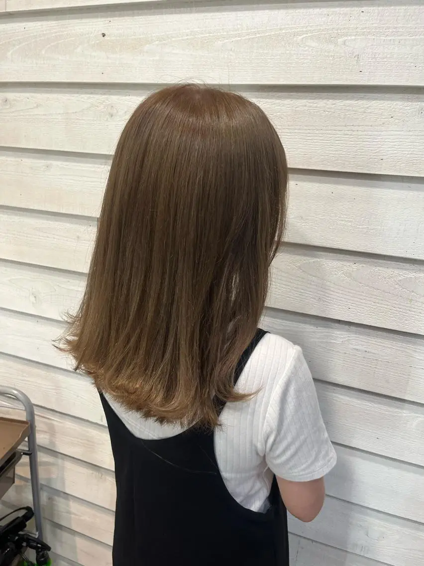 セミロング シールエクステ sнiнoのヘアスタイル