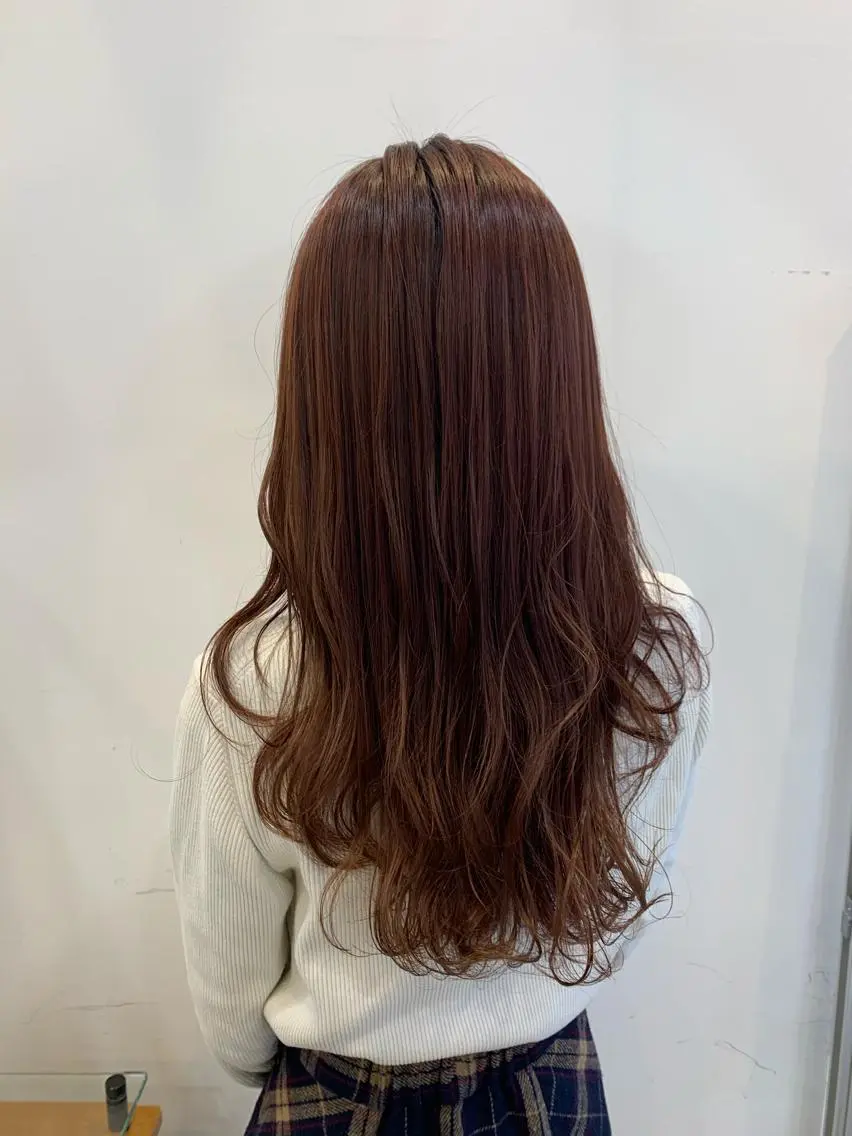 ロング カラー まろやかカラー🤎 みなとまほのヘアスタイル