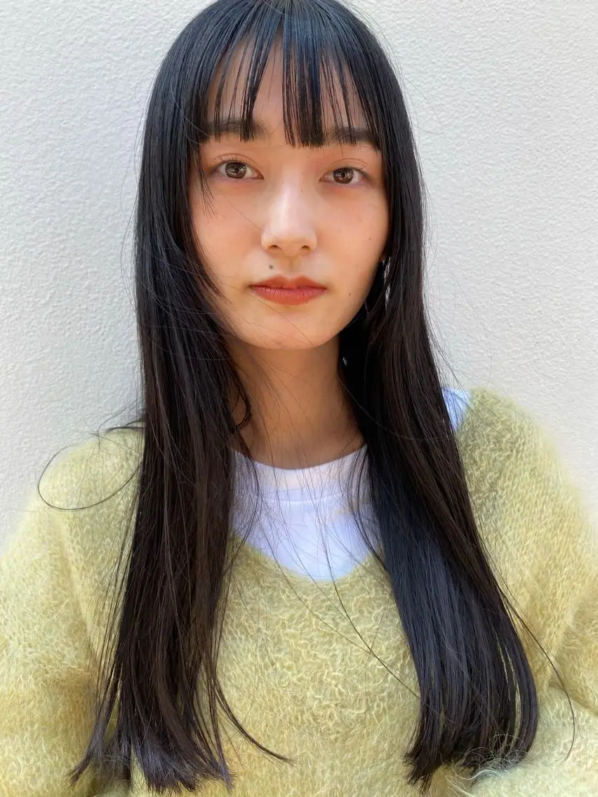 ロング カット トリートメント 森貴裕/ニュアンス パーマ/オリーブのヘアスタイル