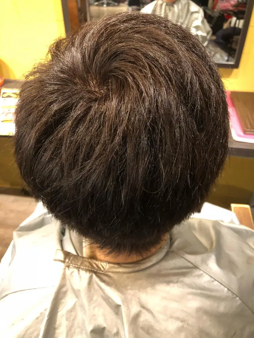 カラー オレンジ ISHIMORI  のヘアスタイル
