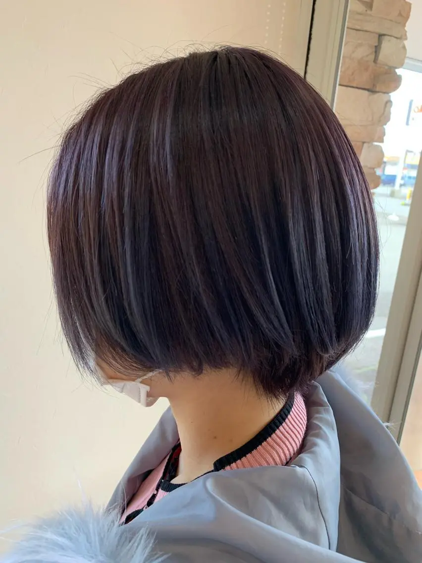 カラー 柴田 結衣のヘアスタイル