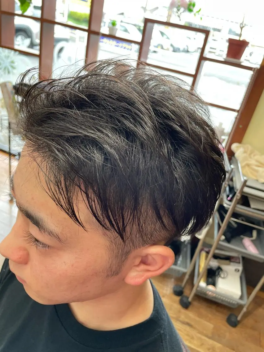 メンズ メンズウルフカット ウルフカット 大橋 綾子のヘアスタイル