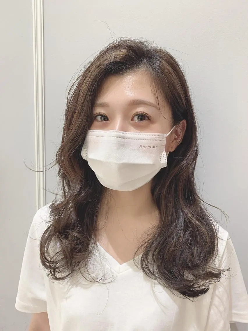 ロング カラー 美髪矯正✨🌷関 郁美🌷のヘアスタイル