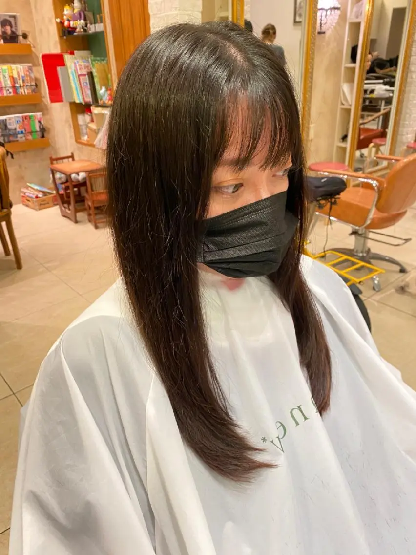 ロング sakamoto sayaのヘアスタイル