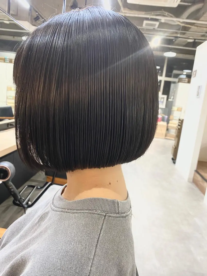 ショート ボブ 🍃ボブ&ショート 特化🍃髪質改善🍃のヘアスタイル