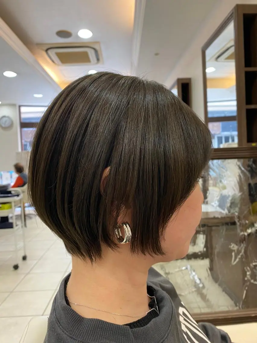 ショート ハンサムショート ショートヘア カット ヘアカラー トリートメント 《大人気髪質改善》 プログレス国分寺店のヘアスタイル