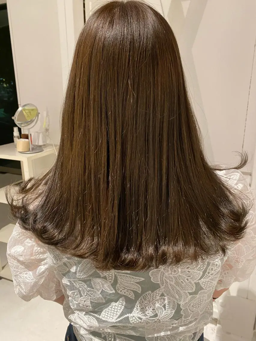ロング ヘアカラー トリートメント &72 takiのヘアスタイル