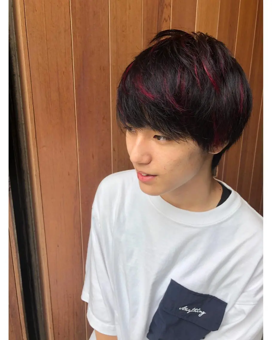 メンズ 反橋 聖のヘアスタイル