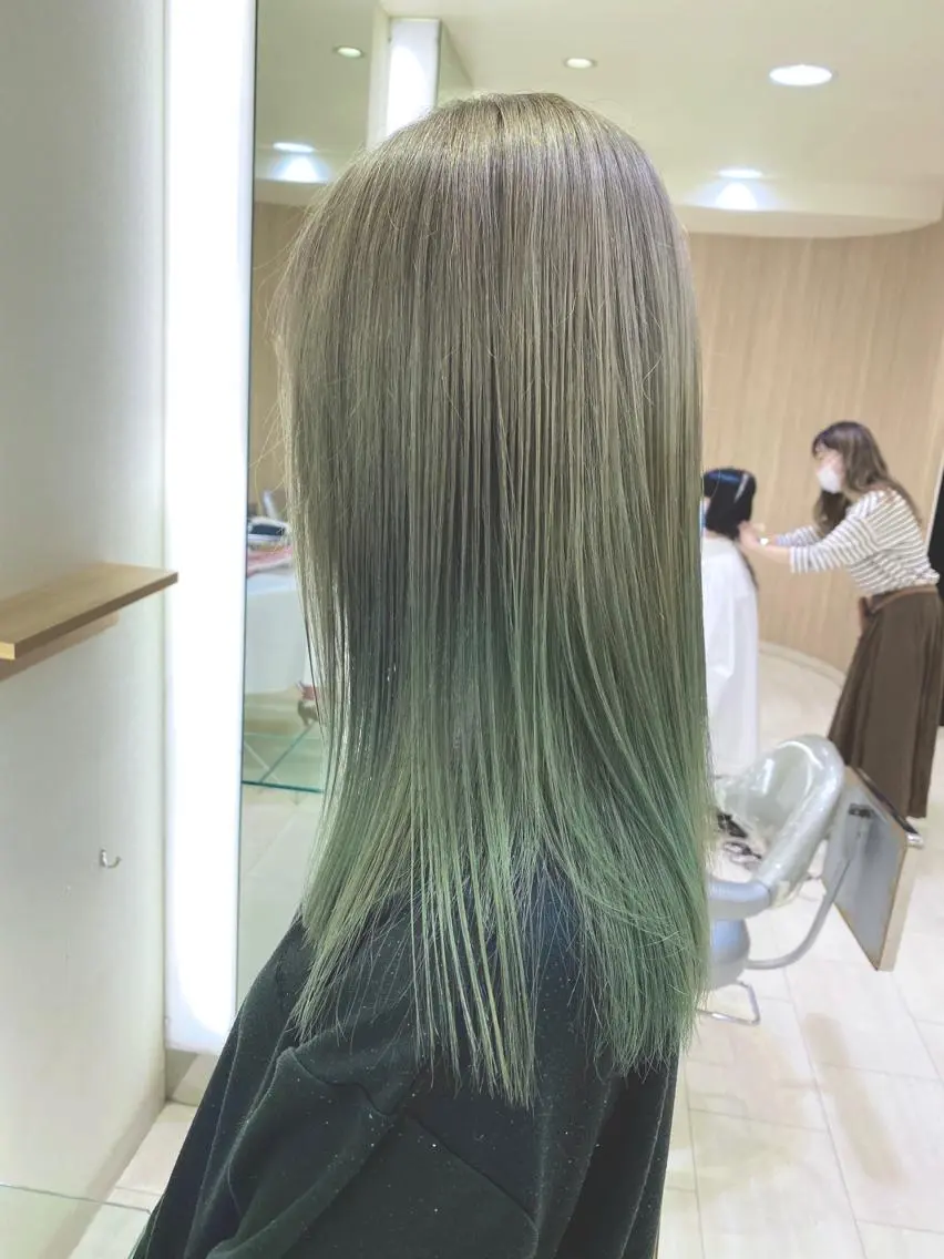 ミディアム ヘアカラー トリートメント 奥井 将希のヘアスタイル