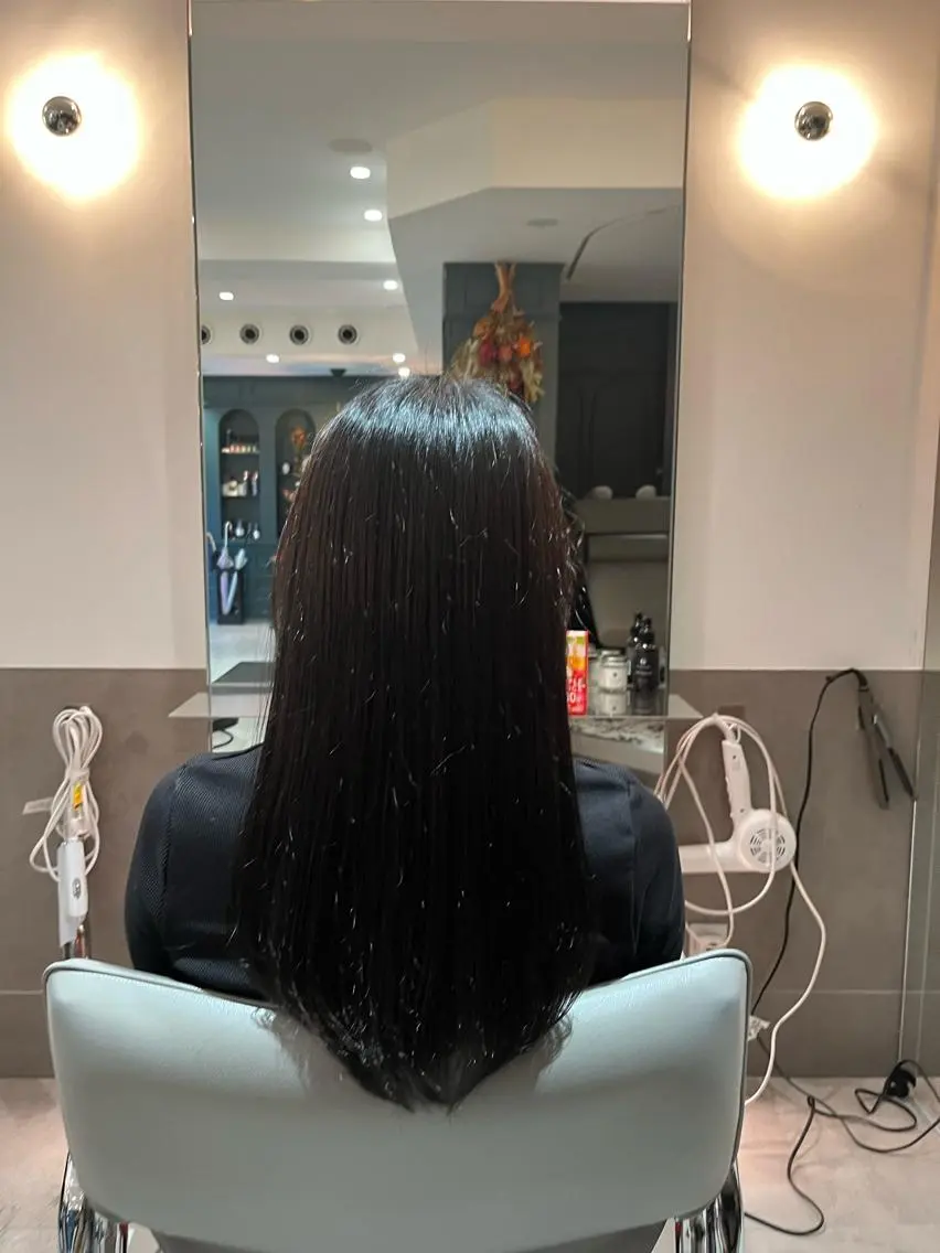 ロング カラー カット ヘアカラー トリートメント ヘアセット 🌻暖色カラー🌻 sakuraのヘアスタイル