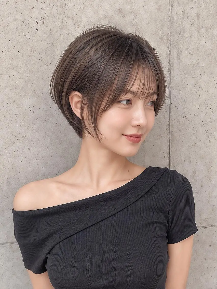 ショート カラー カット ヘアカラー 🐣なな ショート カットモデル募集中のヘアスタイル