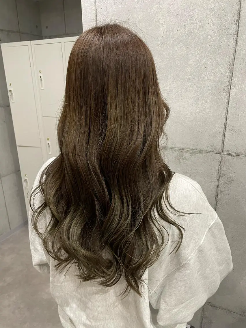 ロング カラー ヘアカラー トリートメント ✂︎newi池袋✂︎ 長谷川寛のヘアスタイル