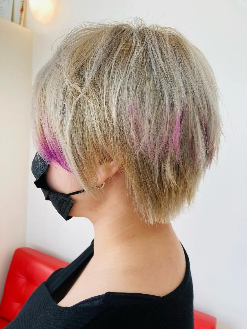 ショート カット ヘアカラー トリートメント PazRood 山下のヘアスタイル
