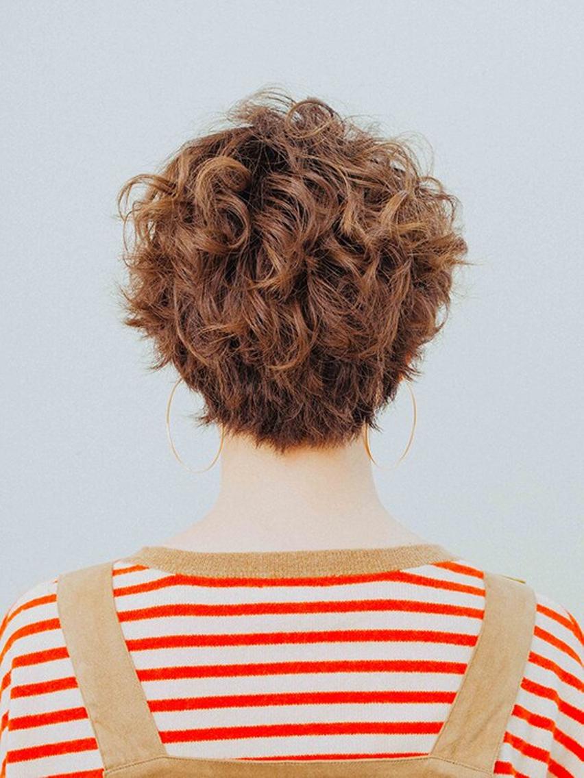 ショート パーマ ショートヘア トップスタイリスト ✨KIRIKA中野✨のヘアスタイル