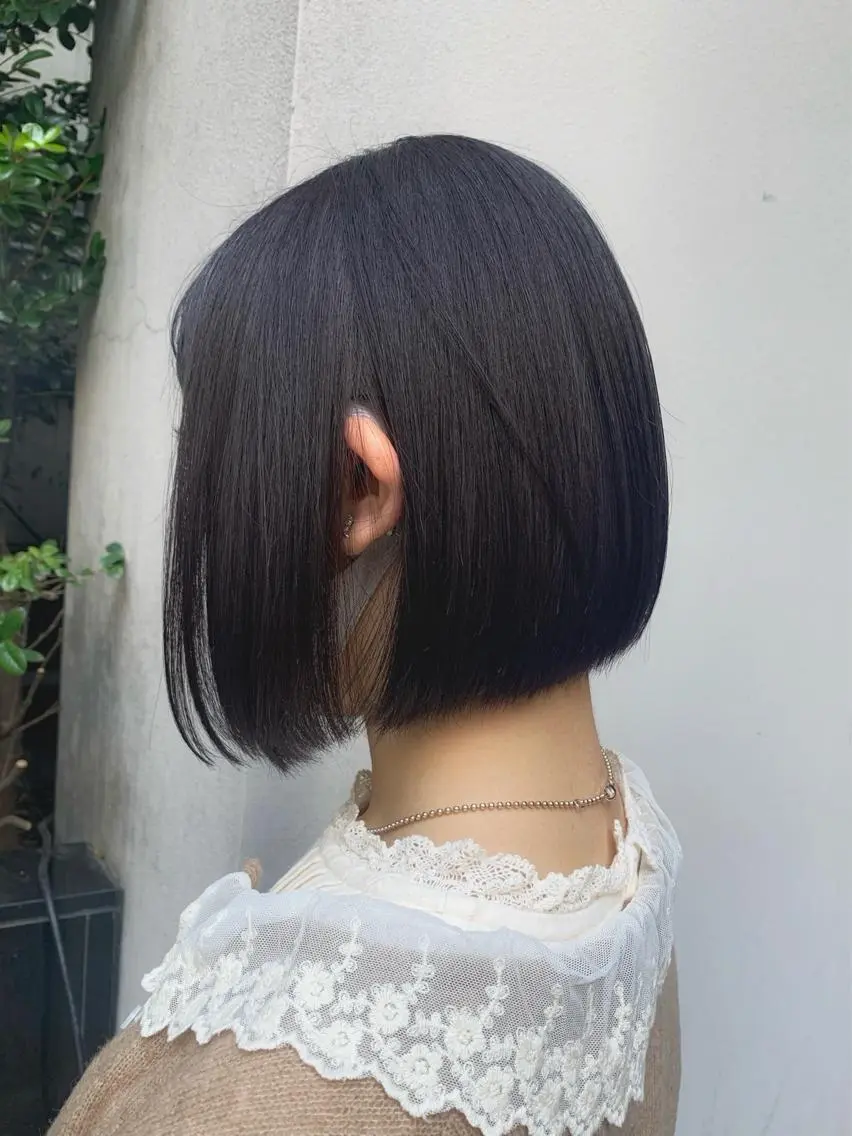 ショート カラー ラベンダーカラー カット ヘアカラー トリートメント 矢野 晃平のヘアスタイル