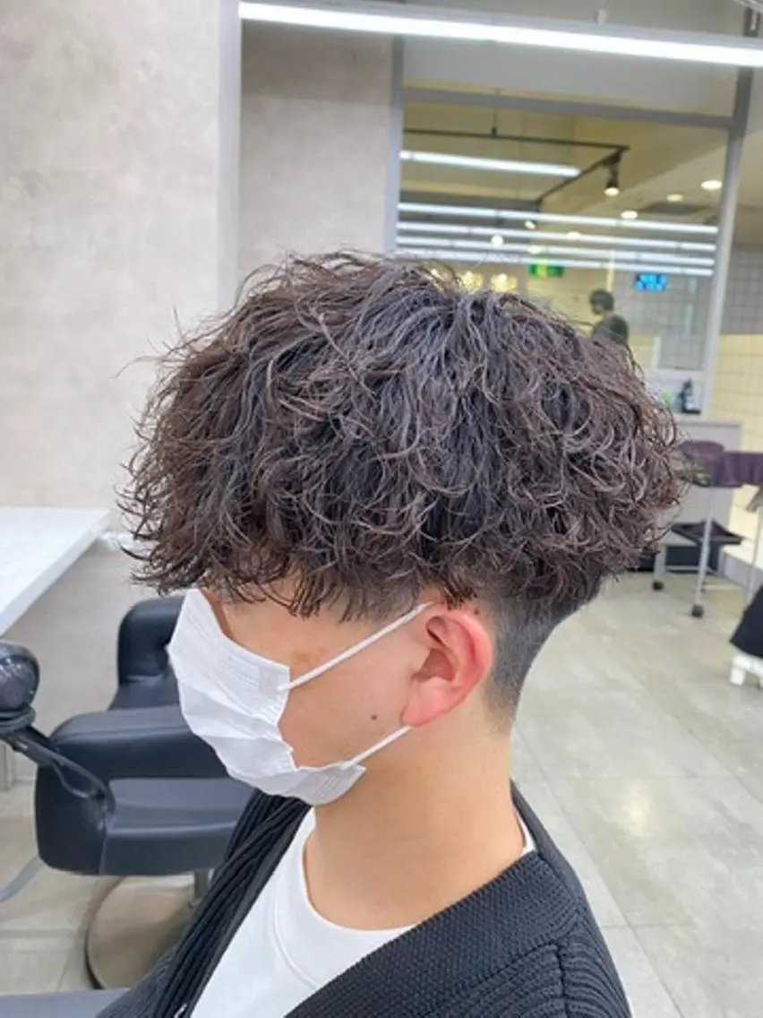 カラー メンズ専門/パーマ 特化/札幌⚡️のヘアスタイル